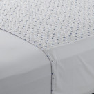 Linen Saver, Extra Soft, Waterproof Bed Pad with Tuck Ins - Floral - Queen Size