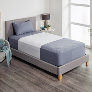 Linen Protector with tuck ins, Cotton Terry Towelling, Breathable stretch fabric, Absorbs 1000ml, Single 31100