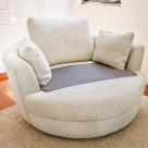 Chair Pad, 54x87cm, Grey