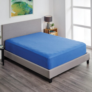 Fusion, Waterproof Sheet, Cobalt - King 44074