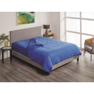 Fusion, Waterproof Quilt Cover, Cobalt - King