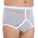 Dignity, Absorbent, Waterproof, Grey, High Waisted Y-Front Brief - 3XL