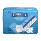 FitRight Adult Incontinence Underwear Heavy Absorbency 3XL 190-238cm 1810ml (P20)